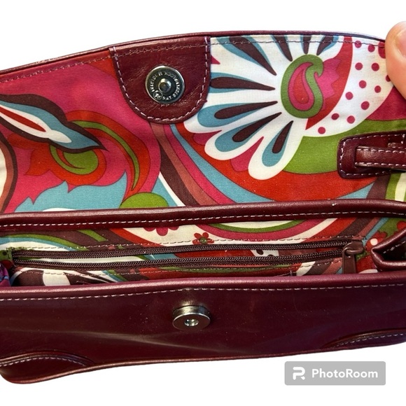 Nordstrom red leather wristlet - GORGEOUS - LIKE NEW! 👛 - Picture 3 of 11